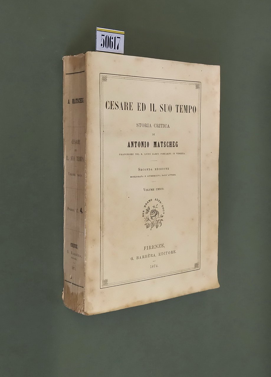 CESARE ED IL SUO TEMPO (volume unico)