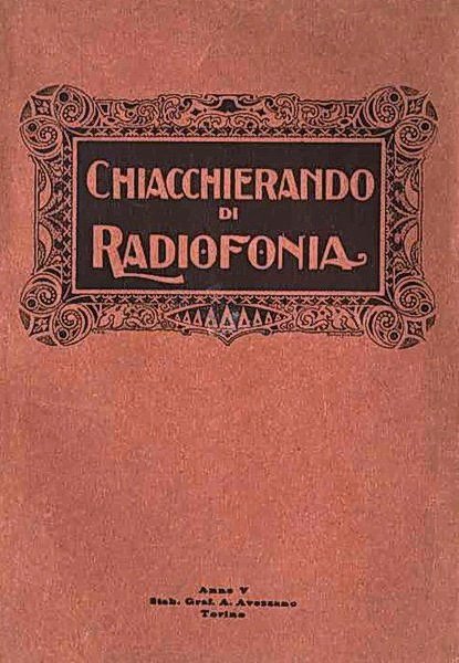 CHIACCHIERANDO DI RADIOFONIA