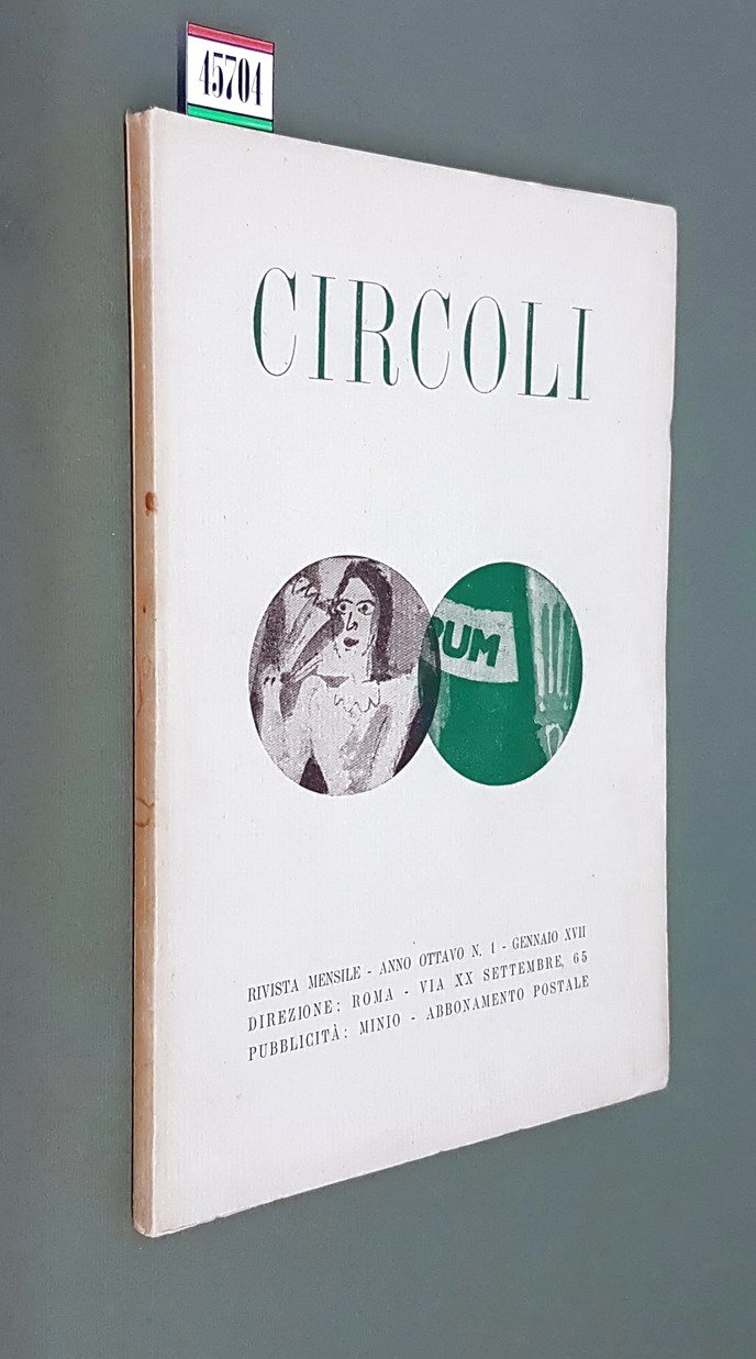 CIRCOLI RIVISTA DI LETTERATURA E CRITICA (anno VIII) - Num. …