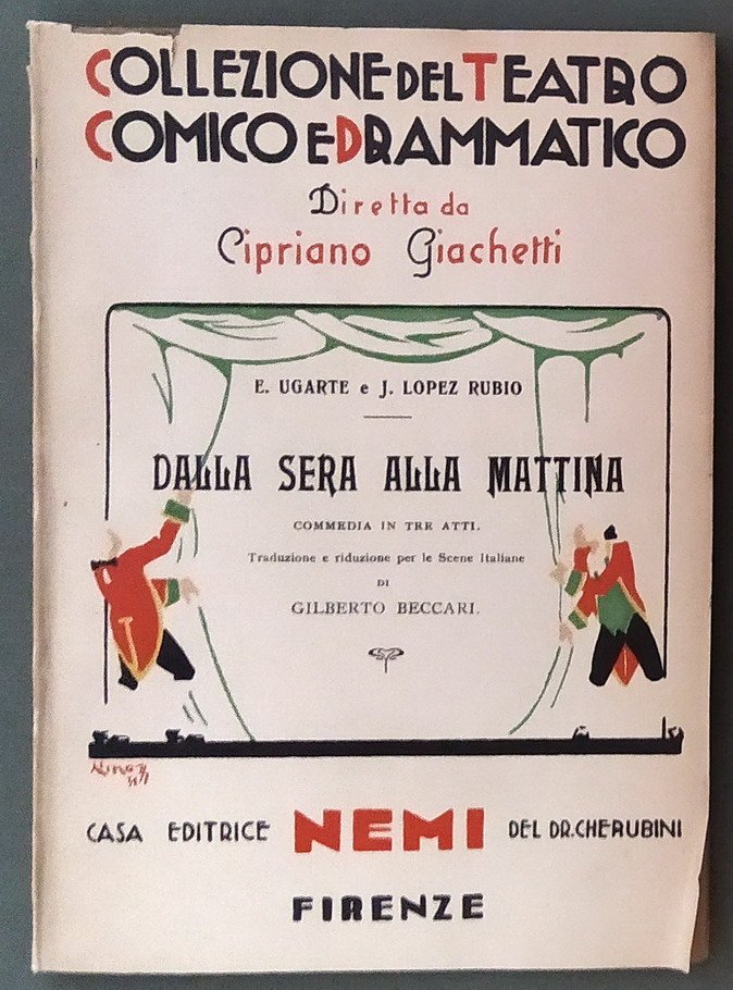 DALLA SERA ALLA MATTINA commedia in tre atti | Immagine principale