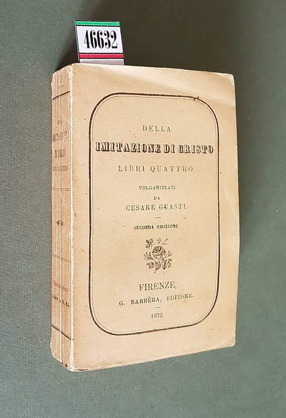 DELLA IMITAZIONE DI CRISTO (libri quattro)