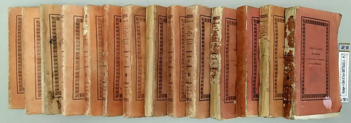 DELLE SEDI E CAUSE DELLE MALATTIE ANATOMICAMENTE INVESTIGATE - Libri …