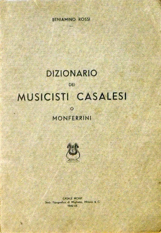 DIZIONARIO DEI MUSICISTI CASALESI O MONFERRINI