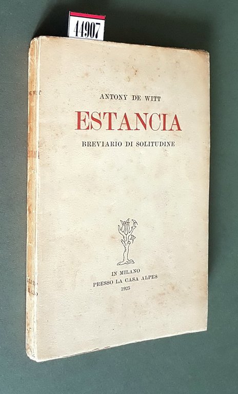 ESTANCIA breviario di solitudine
