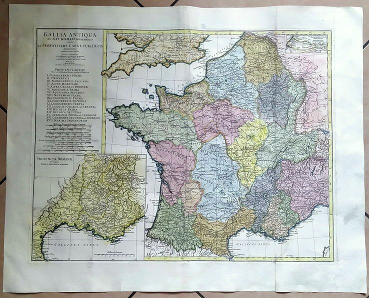 GALLIA ANTIQUA ex AEVI ROMANI Monumentis eruta et SERENISSIMI CARNUTUM …