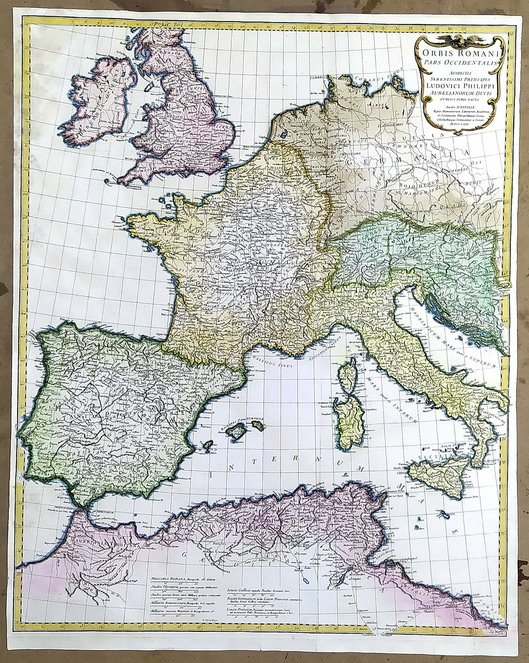 GERMANIE, FRANCE, ITALIE, ESPAGNE, ISLES BRITANNIQUES dans un Age intermediaire …