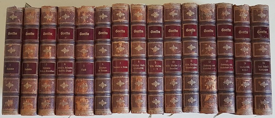 GOETHES WERKE Unter Mitwirkung mehrerer Fachgelehrter hg. von Prof. Dr. …