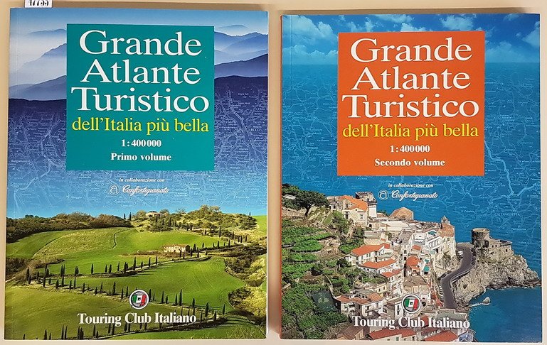 GRANDE ATLANTE TURISTICO dell'Italia più bella 1:400000 (volumi I e …