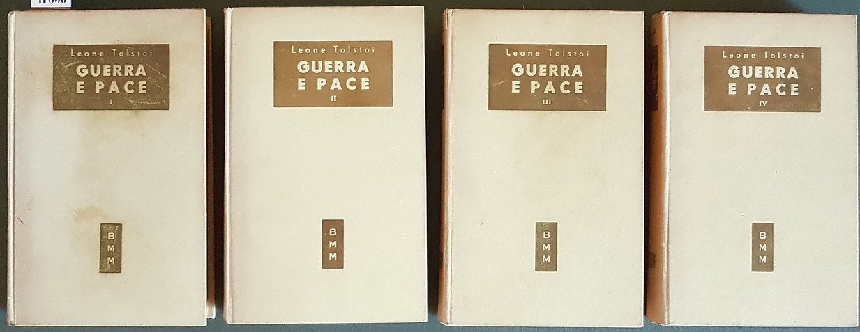 GUERRA E PACE (volumi I, II, III e IV) - …