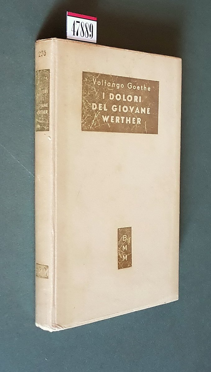 I DOLORI DEL GIOVANE WERTHER