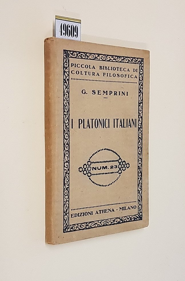 I PLATONICI ITALIANI