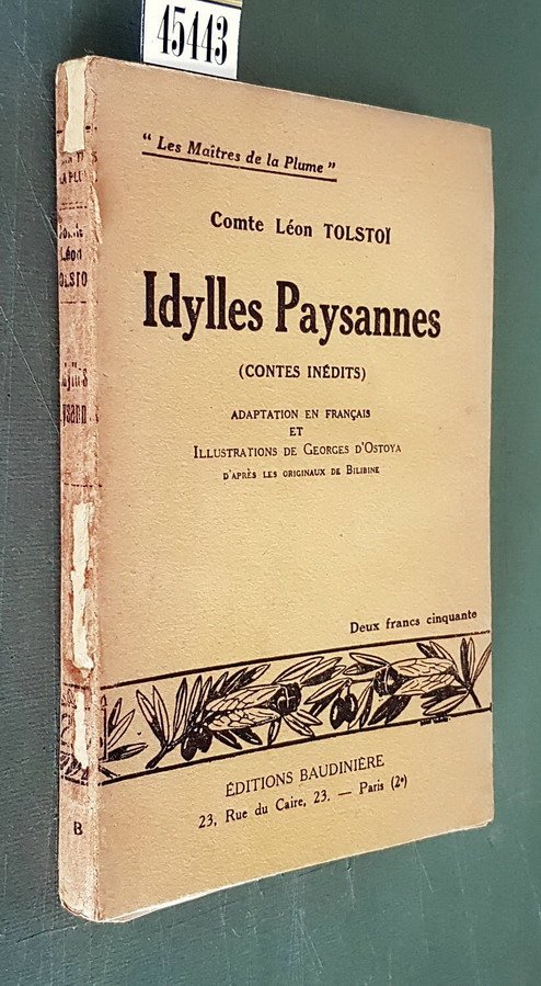 IDYLLES PAYSANNES (Contes inedits)