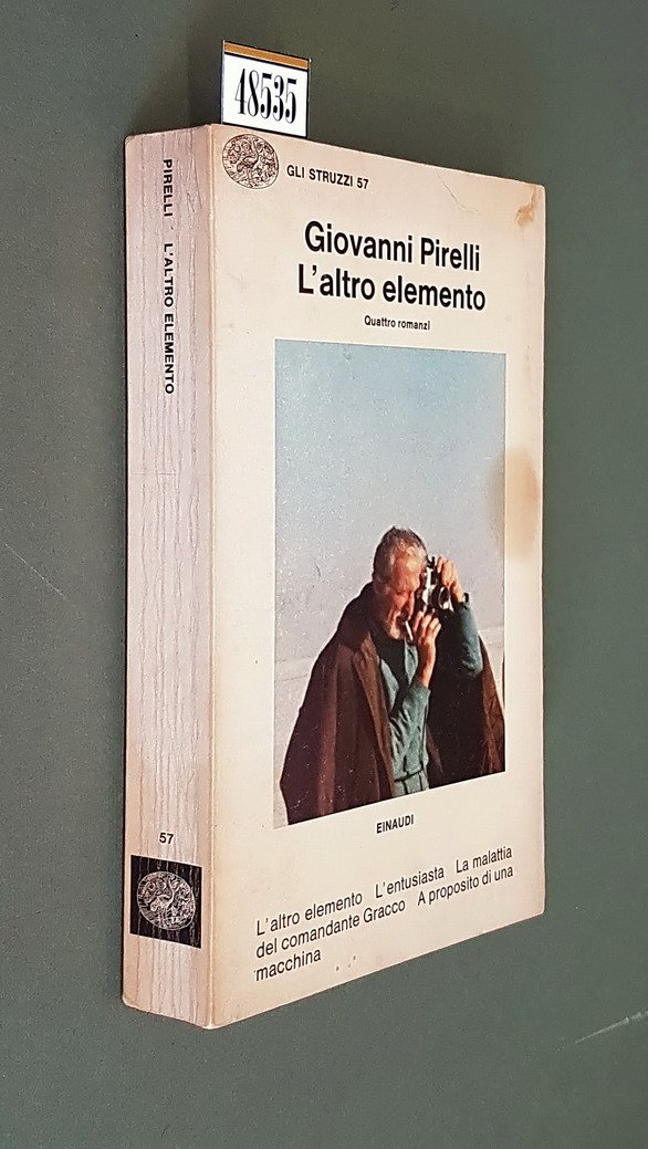L'ALTRO ELEMENTO - Quattro romanzi