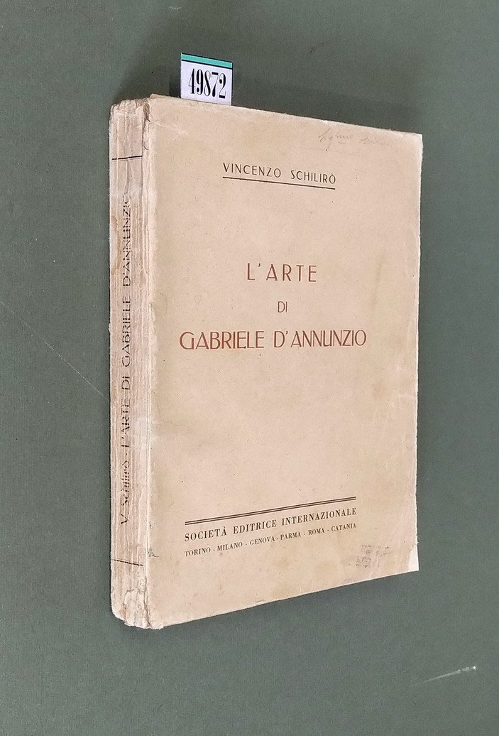 L'ARTE DI GABRIELE D'ANNUNZIO