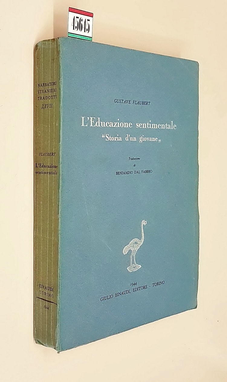 L'EDUCAZIONE SENTIMENTALE - Storia d'un giovane