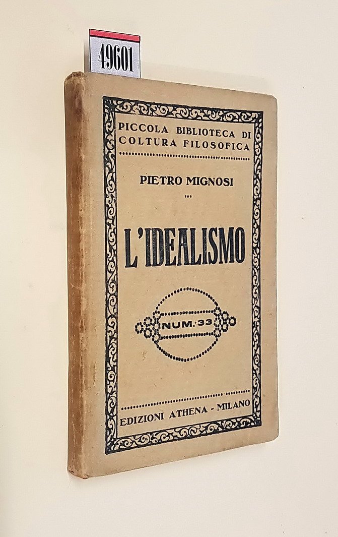 L'IDEALISMO