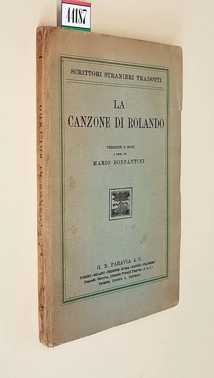 LA CANZONE DI ROLANDO