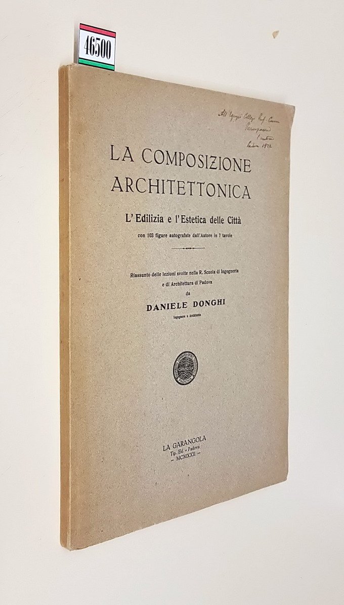 LA COMPOSIZIONE ARCHITETTONICA - L'Edilizia e l'Estetica delle Citta'