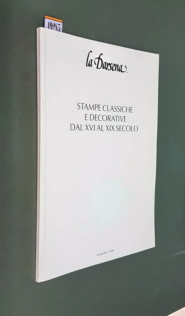 LA DARSENA - STAMPE CLASSICHE E DECORATIVE DAL XVI AL …