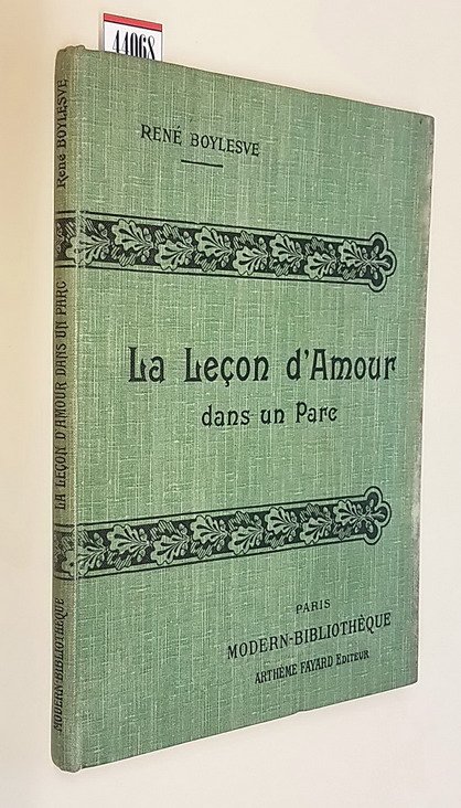 LA LECON D'AMOUR dan un Parc