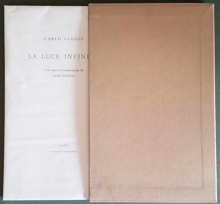 LA LUCE INFINITA con una testimonianza di Leila Corbetta