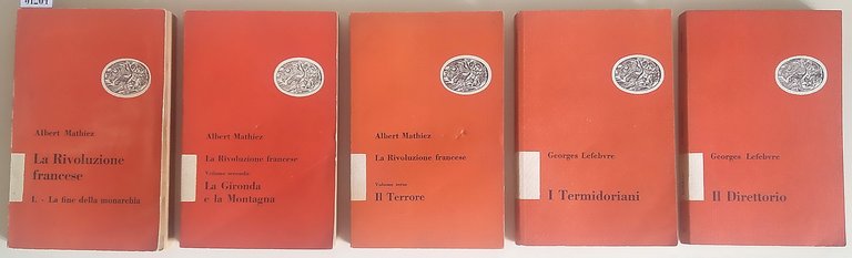 LA RIVOLUZIONE FRANCESE (volumi I, II e III) - TERMIDORIANI - IL DIRETTORIO