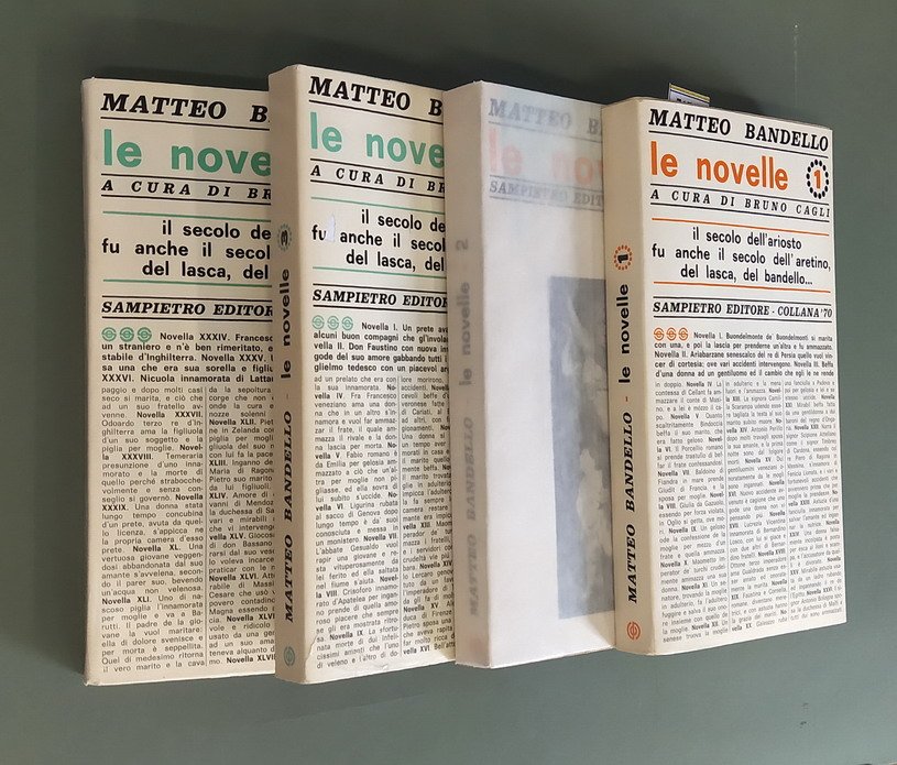 LE NOVELLE (volumi I, II, III e IV)