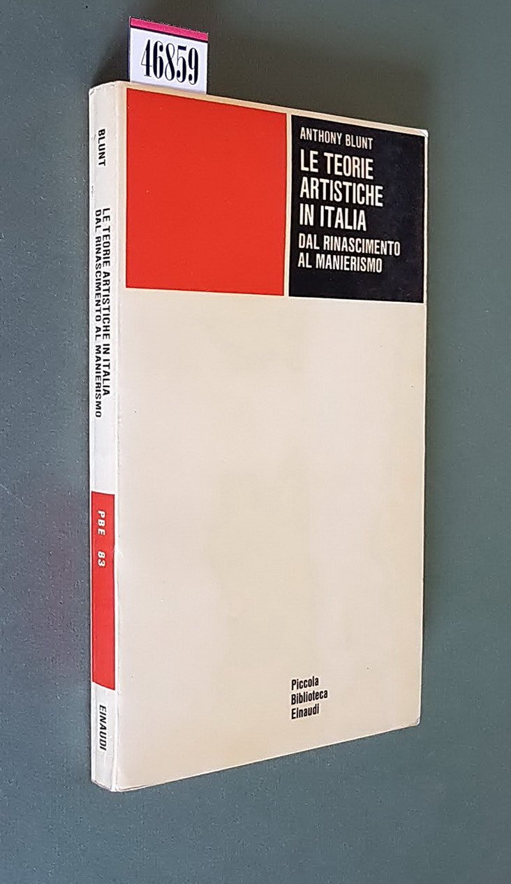 LE TEORIE ARTISTICHE IN ITALIA dal Rinascimento al Manierismo