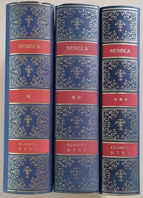 LETTERE A LUCILIO - TRAGEDIE - QUESTIONI NATURALI (volumi I, II e III)
