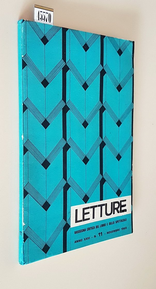 LETTURE - Rassegna critica del libro e dello spettacolo (anno …