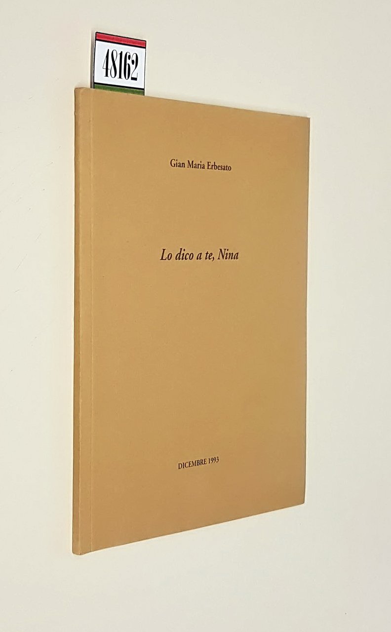 LO DICO A TE, NINA