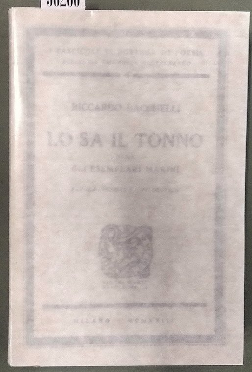 LO SA IL TONNO ossia gli esemplari marini