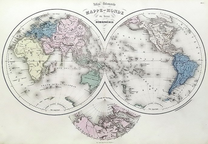 MAPPAMONDO FISICO