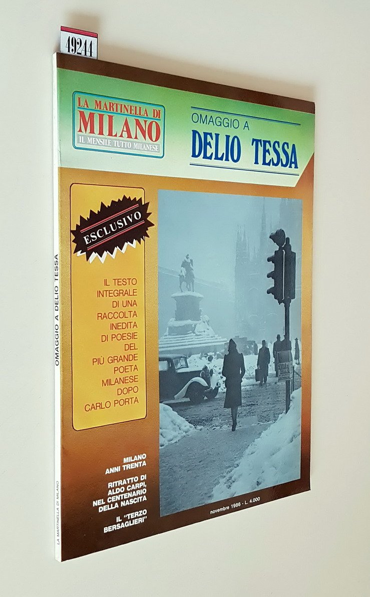 Mensile tutto milanese LA MARTINELLA DI MILANO - Omaggio a …