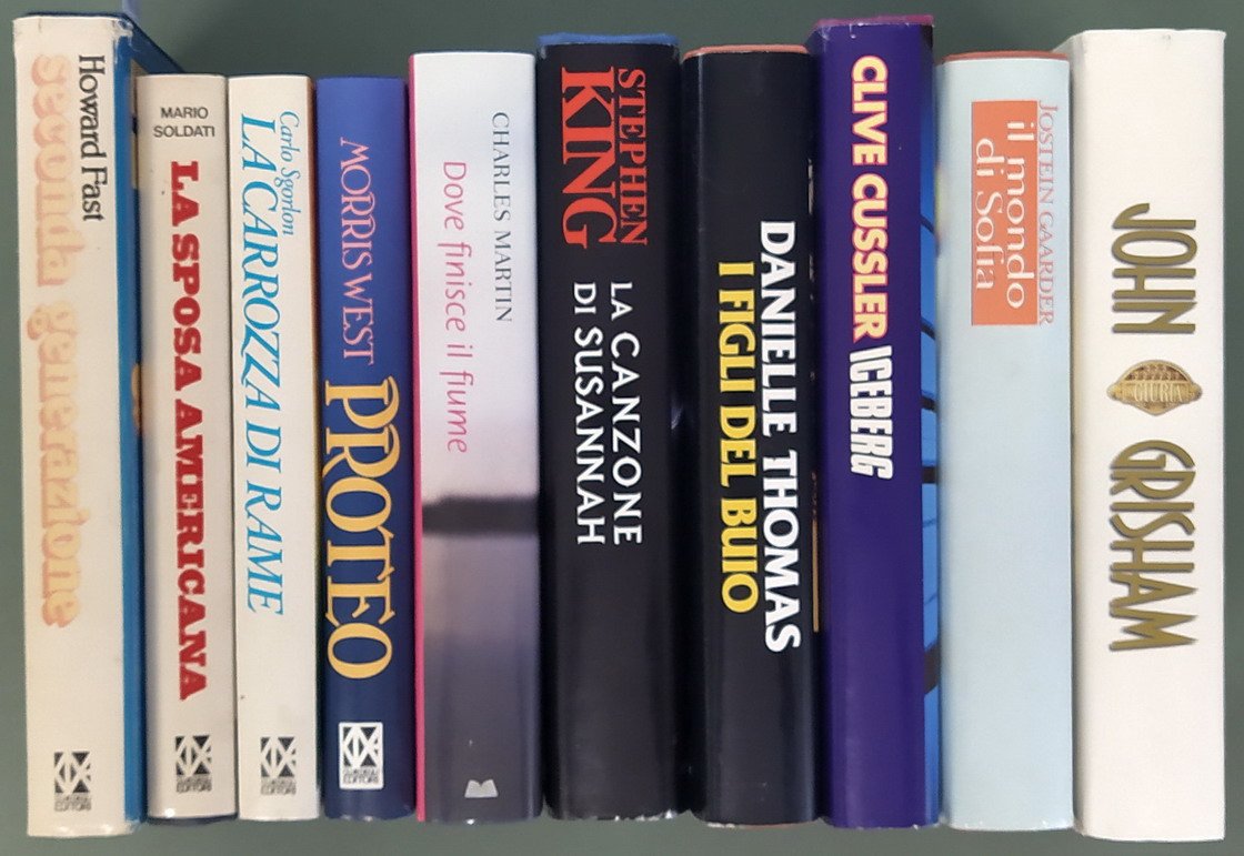 N. 11 romanzi, autori vari, Edizione Club degli editori e …