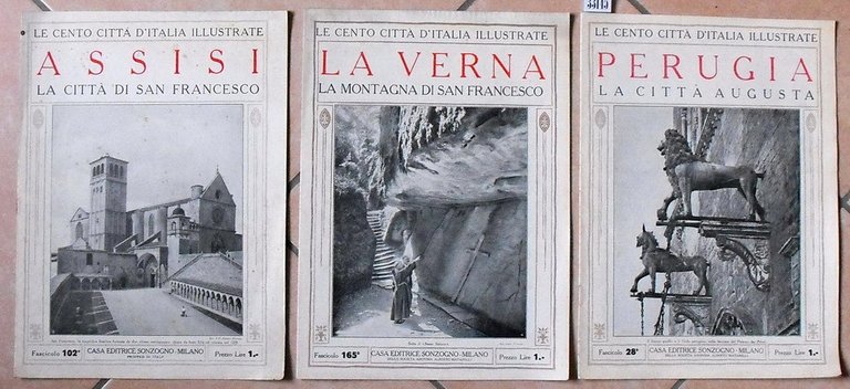N. 3 fascicoli de Le cento città d'Italia illustrate - …