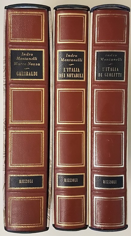 N. 3 libri: GARIBALDI - L'ITALIA DI GIOLITTI (1900-1920) - …