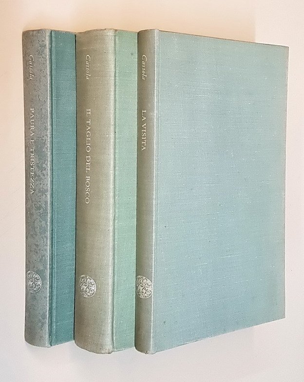 N. 3 vol. Einaudi: LA VISITA - IL TAGLIO DEL …