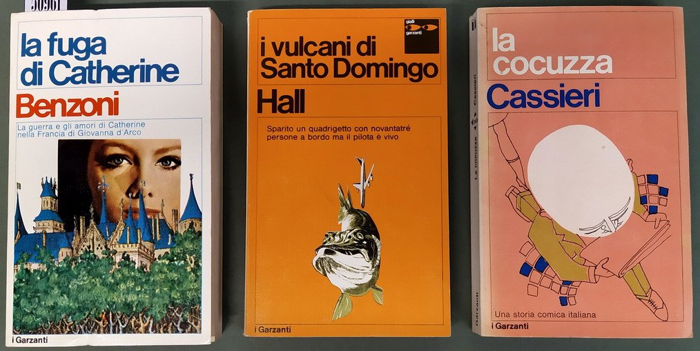 N. 3 volumi della collana I GARZANTI: LA FUGA DI …