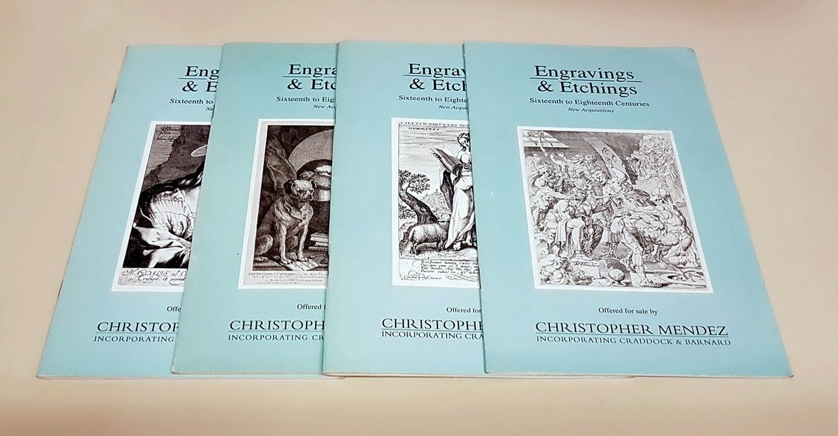 N. 4 cataloghi: ENGRAVING e ETCHINGS - Sixteenth to Eighteenth …