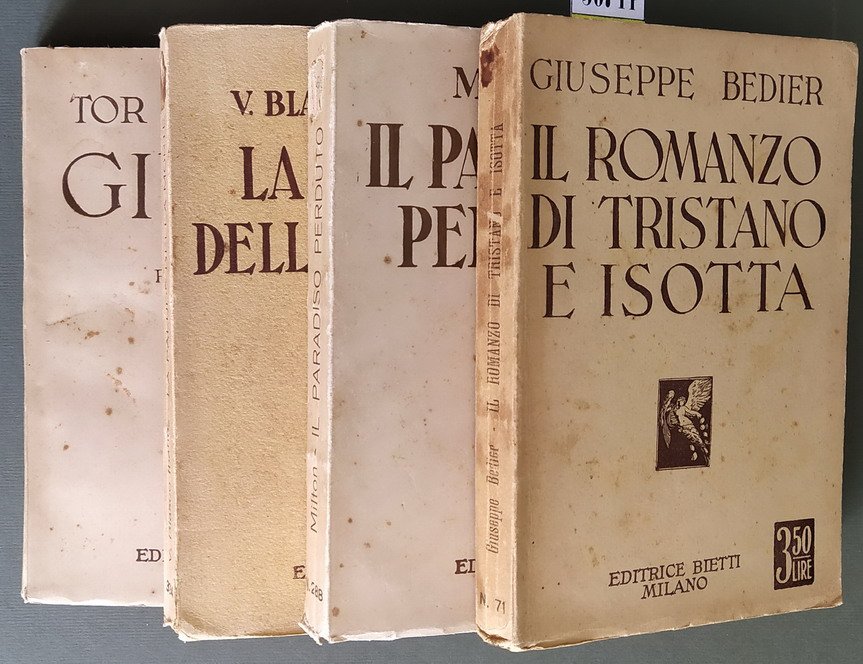 N. 4 volumi della serie Biblioteca Reclame: GIUDA storia di …