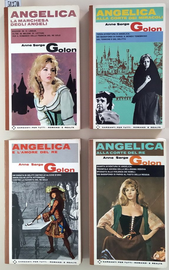 N. 4 volumi della serie GARZANTI PER TUTTI: ANGELICA: La …