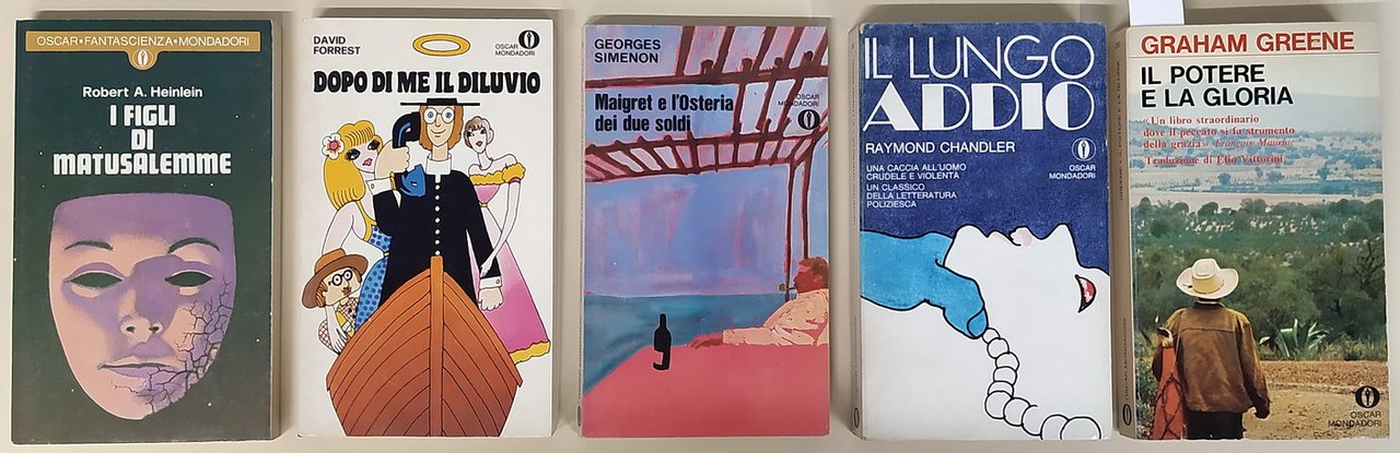 N. 5 volumi della collana OSCAR MONDADORI: IL POTERE E …