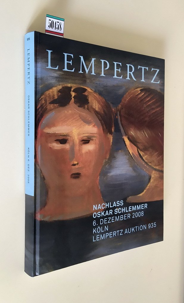 NACHLASS OSKAR SCHLEMMER - 6. dezember 2008 - Koln - …