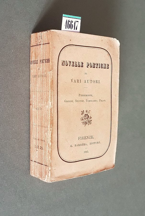 NOVELLE POETICHE di VARI AUTORI