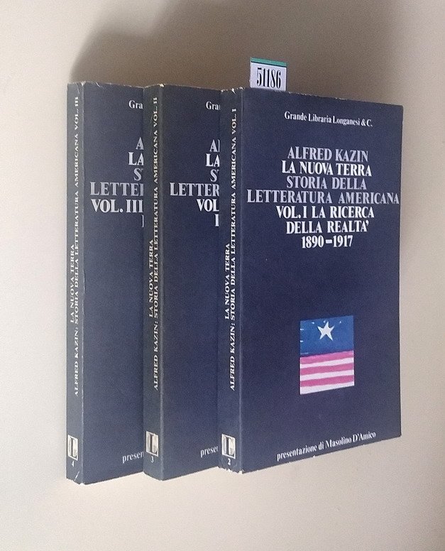NUOVA TERRA - STORIA DELLA LETTERATURA AMERICANA (volumi I, II …