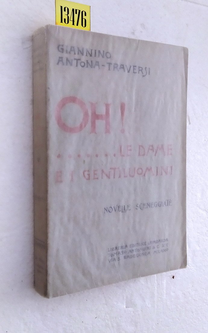 OH!. LE DAME E I GENTILUOMINI - Novelle sceneggiate | Immagine principale