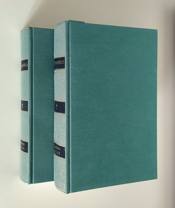 OPERE di Niccolo' Machiavelli (VOLUME PRIMO - tomi I e …
