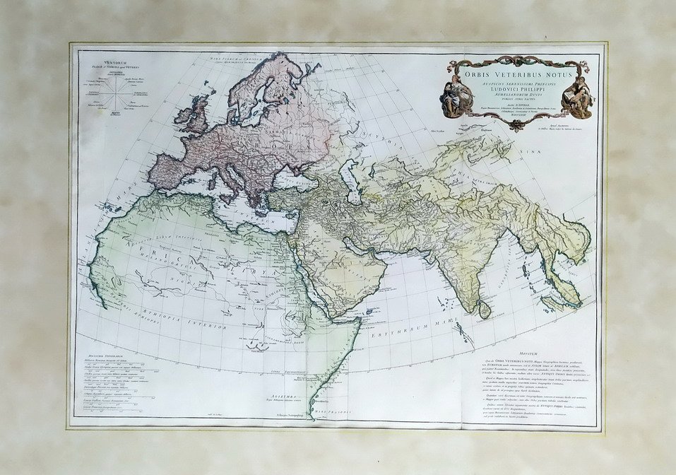 ORBIS VETERIBUS NOTUS Auspiciis Serenissimi Principis LUDOCICI PHILIPPI Aurelianorum Ducis.