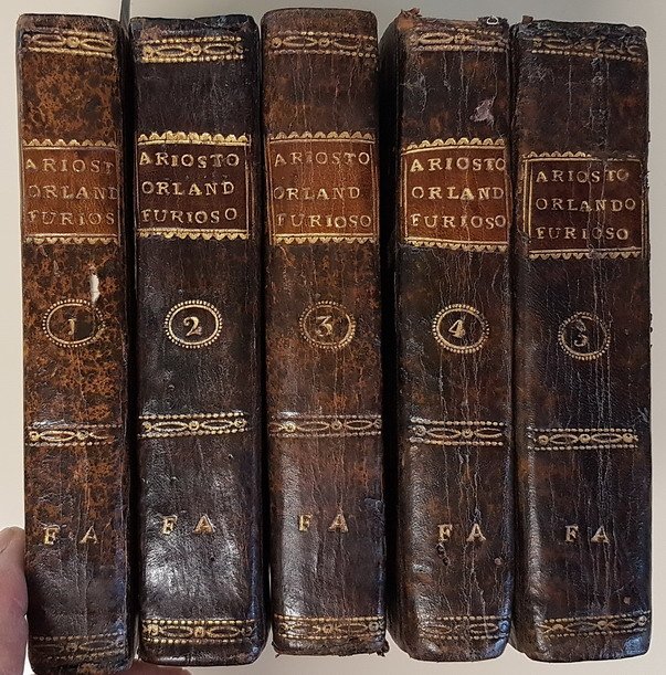 ORLANDO FURIOSO (tomi I, II, III, IV, V)